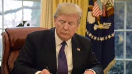 Tổng thống Mỹ ký sắc lệnh áp mức thuế nhập khẩu với thép và nhôm như dự kiến