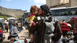 Nhóm phiến quân Jaish al Islam đã rời khỏi thành trì cuối cùng ở đông Ghouta