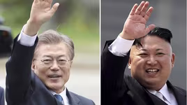 Hòa bình, một sự khởi đầu mới-khẩu hiệu cuộc gặp liên Triều