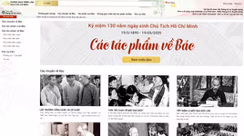 Triển lãm sách điện tử kỷ niệm 130 năm Ngày sinh Chủ tịch Hồ Chí Minh
