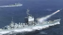 Khám phá sức mạnh tuần dương hạm hạt nhân đầu tiên trên thế giới của Mỹ