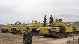 [ẢNH] Nga bất ngờ cấp cho Việt Nam tới 4 chiếc T-72B3 để thi đấu Tank Biathlon 2018