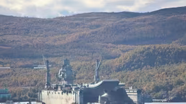 [ẢNH] Sự cố nghiêm trọng khiến tàu sân bay Đô đốc Kuznetsov hỏng nặng khi đang sửa chữa