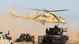 [ẢNH] Trực thăng vũ trang Nga tung hoành tại Iraq, "đánh bật" AH-64 Mỹ