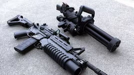 [ẢNH] Kinh ngạc trước khẩu súng máy nòng xoay nhỏ gọn nhất thế giới