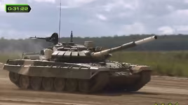 [ẢNH] Nga bị tố cáo sử dụng "tiếng còi đen" trong giải đấu Tank Biathlon 2019