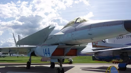 [ẢNH] Tiêm kích bí ẩn MiG-144 tiếp tục "tái xuất" tại triển lãm hàng không MAKS 2019