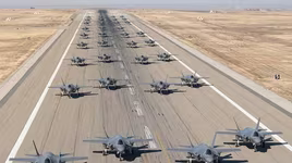 [ẢNH] Tiêm kích F-35 Mỹ ào ạt "đổ bộ" Israel, đòn tấn công phủ đầu Iran sắp tới?