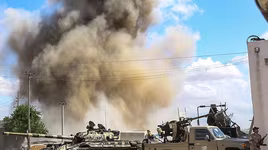 [ẢNH] Các lực lượng được Thổ Nhĩ Kỳ hậu thuẫn tiến sát phía Nam thủ đô Libya