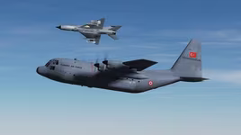 [ẢNH] Máy bay Thổ Nhĩ Kỳ bị chặn gần thành phố chiến lược của Libya