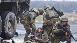 [ẢNH] Ukraine gửi những "người cấp tiến" đến Azerbaijan để chiến đấu với Armenia