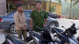 Bóc gỡ nhóm trộm cắp xe máy xuyên quốc gia