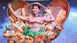 [ẢNH] Cận cảnh trang phục dân tộc gây tranh cãi của H’hen Nie tại Miss Universe 2018