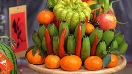 [ẢNH] Mâm ngũ quả ngày Tết "đúng chuẩn": Hướng dẫn cách bày, ý nghĩa và những lưu ý