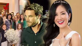 [ẢNH] Lộ diện "chàng Tây" điển trai, nghi tình mới của ca sĩ Hồng Nhung