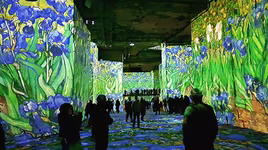 [ẢNH] Độc đáo Triển lãm số: "Đưa hơi thở" hiện đại vào những kiệt tác bất hủ của Van Gogh