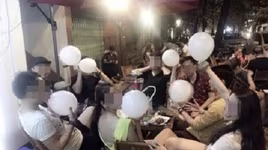 Cảnh báo tác hại chết người của "bóng cười"