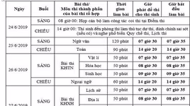 Chi tiết lịch thi THPT Quốc gia năm 2019 và những điều quan trọng thí sinh cần biết