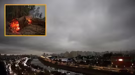 Cháy rừng Amazon: Bầu trời Brazil chìm trong khói tro, 3h chiều tối đen như giữa đêm