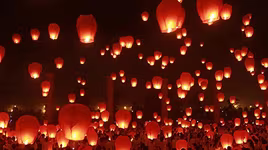 [ẢNH] Chiêm ngưỡng vẻ đẹp của Tết Trung thu ở một số nước châu Á
