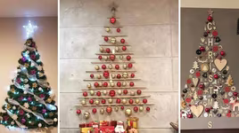 [ẢNH] Tự làm cây thông Noel cực ấn tượng từ vật liệu đơn giản (1)