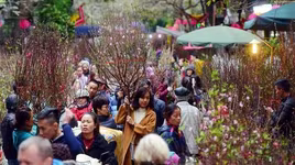 Khám phá những ngôi chợ Tết nổi tiếng giữa lòng thủ đô