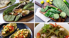 [ẢNH] Độc đáo với những món ngon được chế biến từ xương rồng