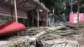 Phố ông đồ hối hả dựng lều chõng 