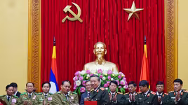 Bộ Công an Việt Nam và Bộ An ninh Lào ký kết biên bản ghi nhớ  hợp tác