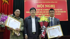 Nhanh chóng phá "chuồng cọp" giải cứu nạn nhân mắc kẹt khỏi đám cháy