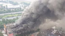 Dập tắt đám cháy nhà hàng ở Thiên Đường Bảo Sơn