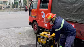 Đảm bảo an toàn điểm cách ly phòng chống dịch Covid-19 tại khu đô thị Pháp Vân - Tứ Hiệp