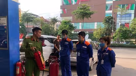 Chủ động ngăn ngừa nguy cơ cháy, nổ tại các cửa hàng xăng dầu
