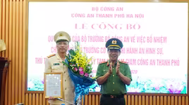 Bổ nhiệm chức danh Thủ trưởng Cơ quan Thi hành án hình sự Công an Hà Nội