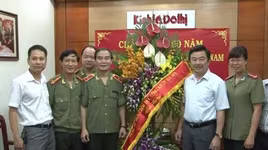 CATP Hà Nội chúc mừng các cơ quan báo chí nhân ngày báo chí Cách mạng