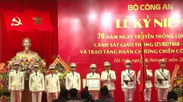 Kỷ niệm 70 năm Ngày Truyền thống của lượng CSGT