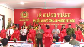 CATP Hà Nội khánh thành trụ sở CAP Việt Hưng