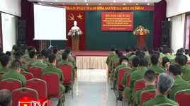 Nâng cao nghiệp vụ cơ bản cho lực lượng Cảnh sát QLHC và CSKV