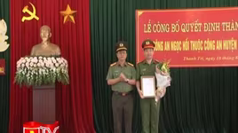 Thành lập Đồn Công an Ngọc Hồi