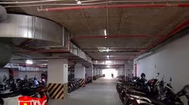 Hàng trăm cư dân chung cư ở quận Hoàng Mai lo lắng vì nền nhà sụt lún