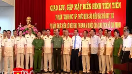 Lan tỏa phong trào "Công an nhân dân học tập, thực hiện 6 điều Bác Hồ dạy"