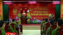 Kiểm tra chất lượng Cảnh sát khu vực quận Đống Đa