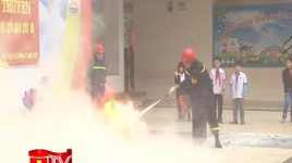 Tuyên truyền kiến thức PCCC và kỹ năng thoát nạn cho giáo viên và học sinh