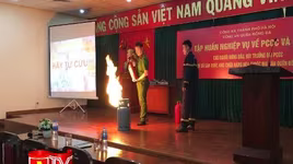 9.000 người được tập huấn PCCC, cứu nạn, cứu hộ