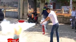 Tập huấn PCCC cho các hộ kinh doanh, nhà trọ trong khu dân cư