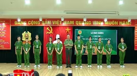 Hơn 100 học viên tham gia chương trình "Học làm chiến sỹ Công an"