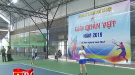 Bế mạc giải quần vợt Công an thành phố Hà Nội năm 2019