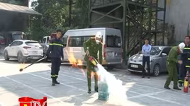 Trang bị kỹ năng, nghiệp vụ PCCC cho lực lượng Cảnh sát khu vực