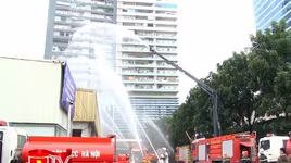 Quận Thanh Xuân diễn tập chữa cháy cứu nạn, cứu hộ ở kho xưởng quy mô lớn