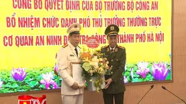 Bổ nhiệm chức danh Phó Thủ trưởng Thường trực Cơ quan An ninh điều tra Công an Hà Nội